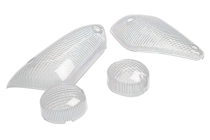 STR-623.01/WH Set Vetri Frecce STR8 trasparente, MBK Nitro / Yamaha Aerox (dal 1999), COD: STR-623.01/WH
