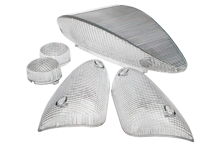 STR-620.01/WH-CE Set Vetri Frecce RL trasparente Yamaha Aerox dopo 1999 omologato CE, COD: STR-620.01/WH-CE