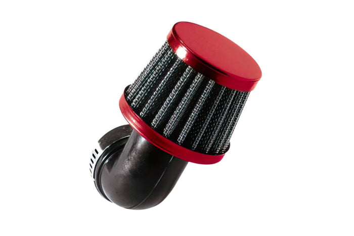 CGN328091 Filtro Aria D.28-35, conico, inclinato 90°, rosso