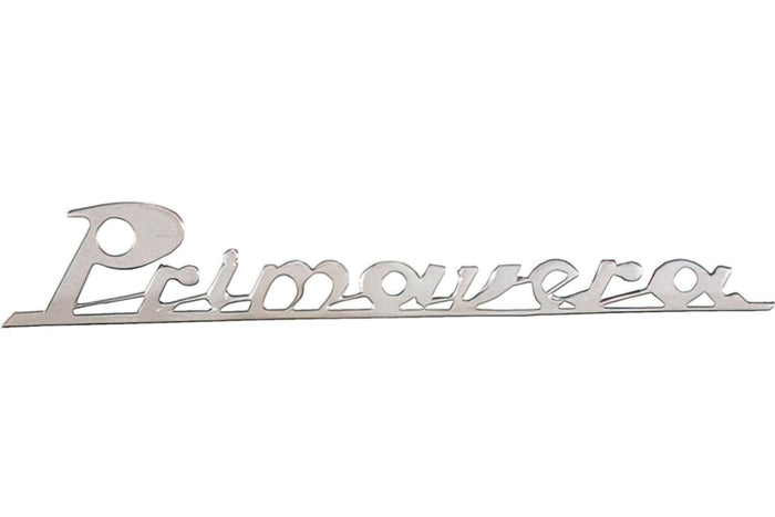 R142720350 Targhetta Vespa Primavera cromato, COD: R142720350