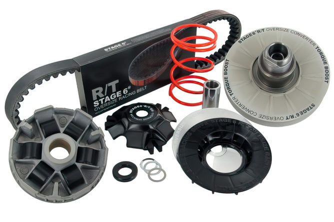 s6-5614005 cvt-kit oversize r/t, incluso correttore di coppia cinghia e variatore piaggio braccio corto