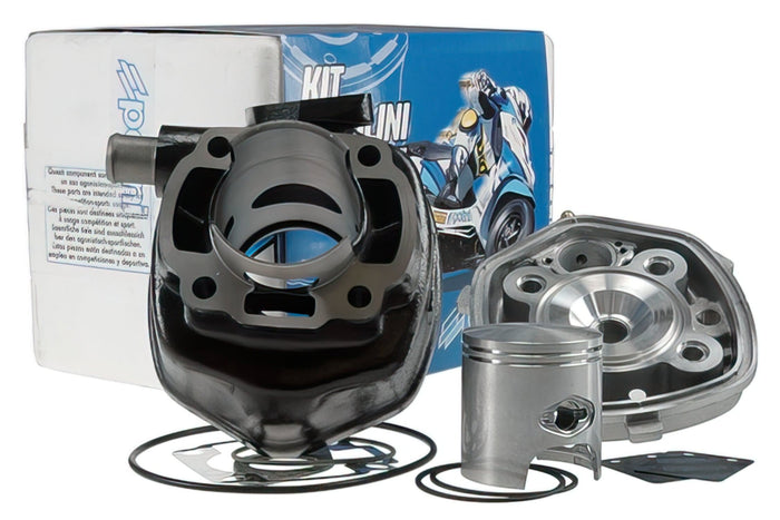 P166.0083 Gruppo Termico Polini SPORT 70cc, Minarelli orizzontale LC (Filettatura lunga), COD: P166.0083