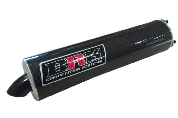 BRK-SIL001 BRK (Barikit Racing) Marmitta, Minarelli AM6/Derbi Senda, COD: BRK-SIL001
