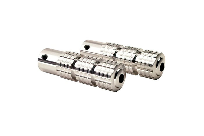 CGN276575 Poggiapiedi Tun’R, scanalato, argento, COD: CGN276575