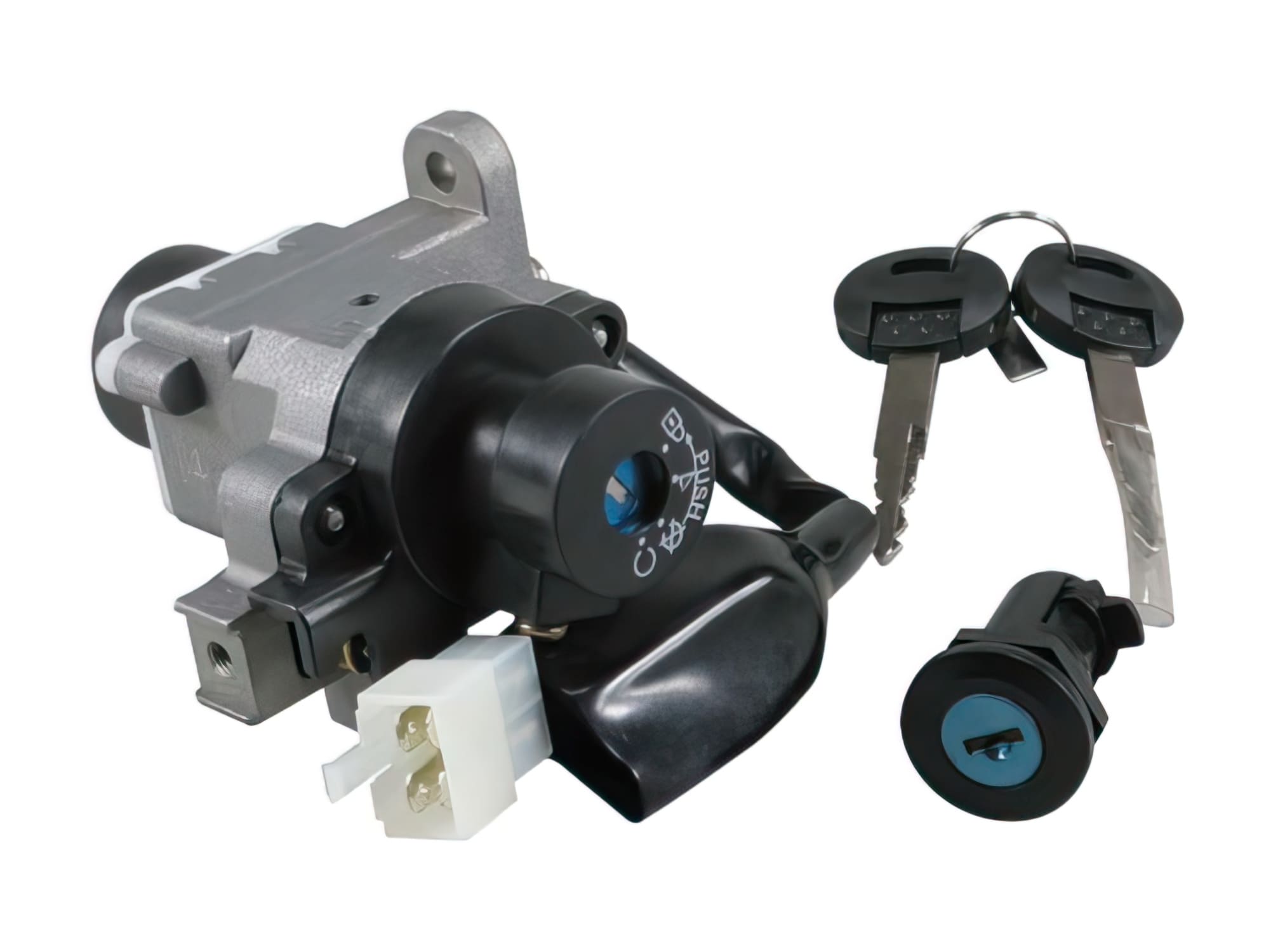 A208214B Set Serrature Peugeot Kisbee 2T/4T