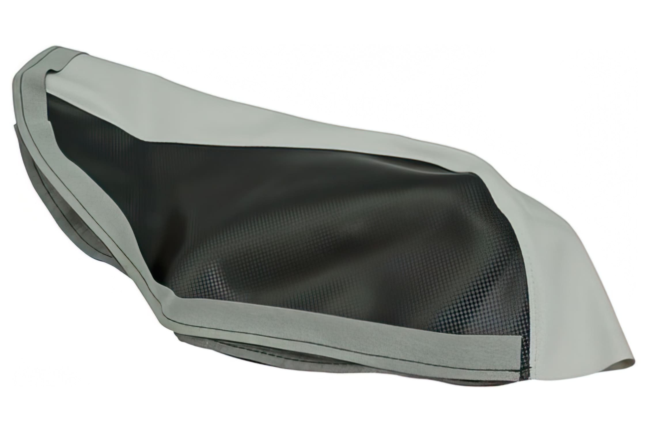 STR-180.05/BW Coprisella STR8, nero/bianco, MBK Nitro / Yamaha Aerox, COD: STR-180.05/BW