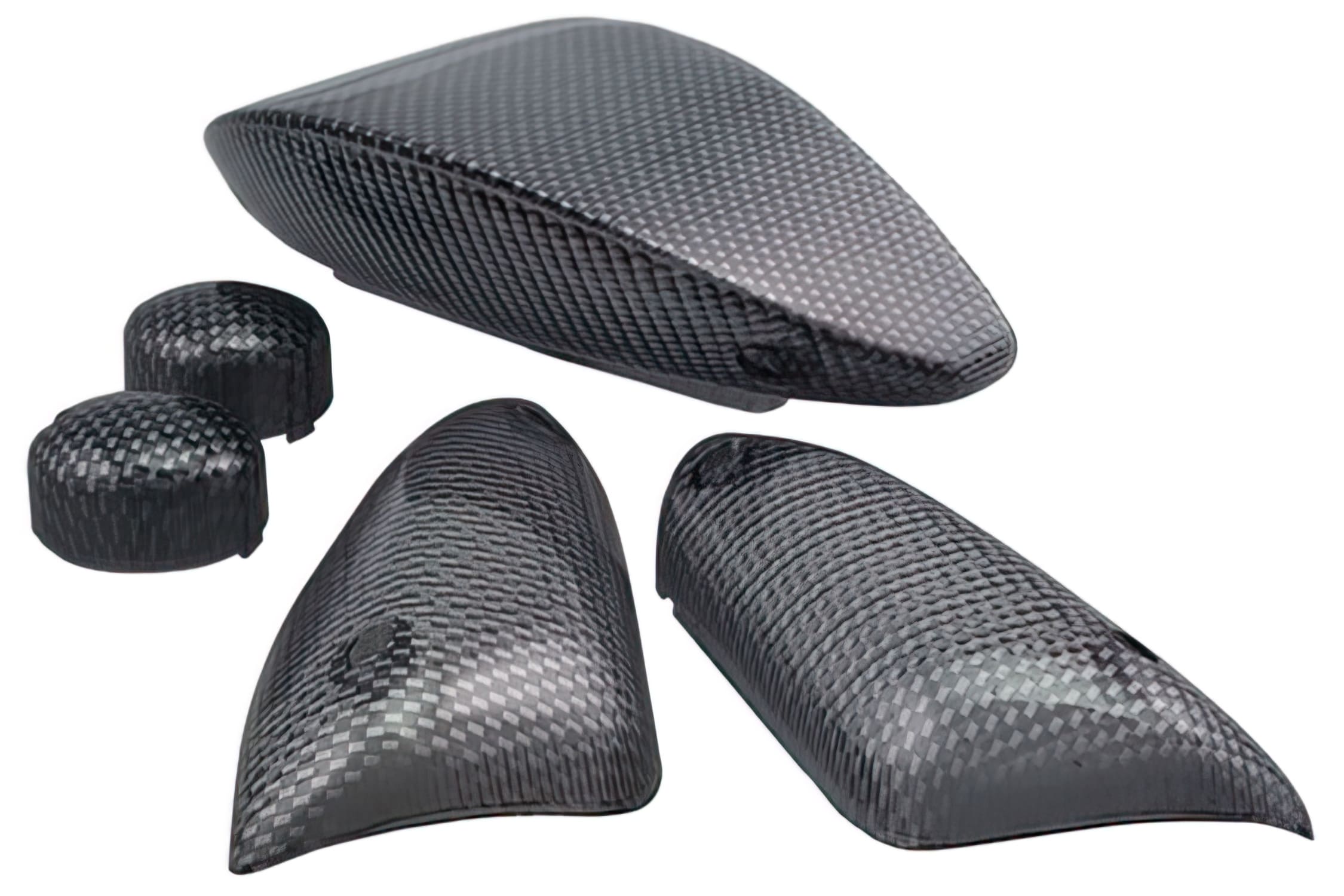 STR-620.01/CA Set Vetri Frecce STR8 RL carbonio, MBK Nitro / Yamaha Aerox (dal 1999)