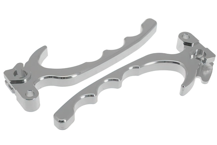 STR-590.82/CR Leva Freno Aggressive STR8 al CNC, cromato, Derbi Senda, COD: STR-590.82/CR