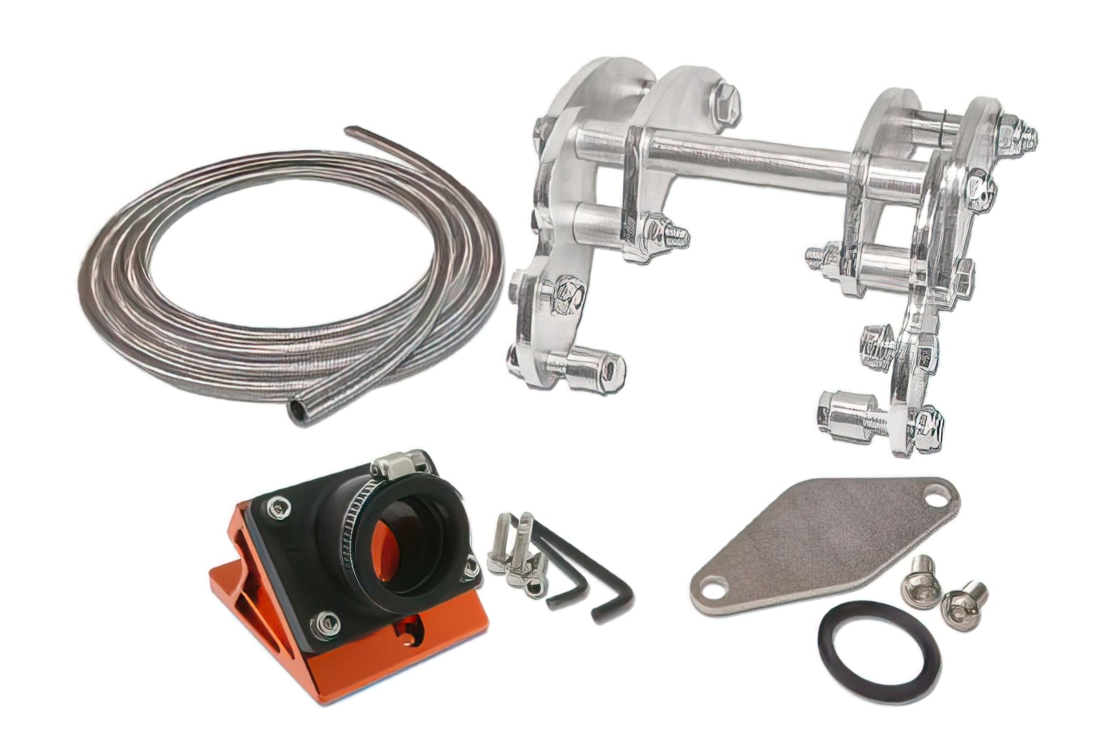 MS-PKMADAPTSPITRO Kit Conversione Minarelli orizzontale su MBK Booster / Bw's