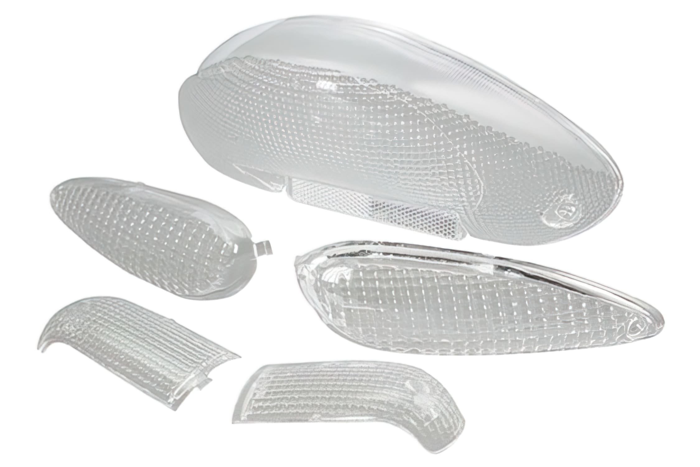 STR-620.71/WH Set Vetri Frecce STR8 RL trasparente, Suzuki Katana, COD: STR-620.71/WH