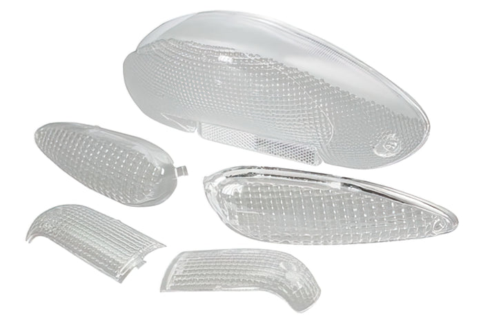 STR-620.71/WH Set Vetri Frecce STR8 RL trasparente, Suzuki Katana, COD: STR-620.71/WH