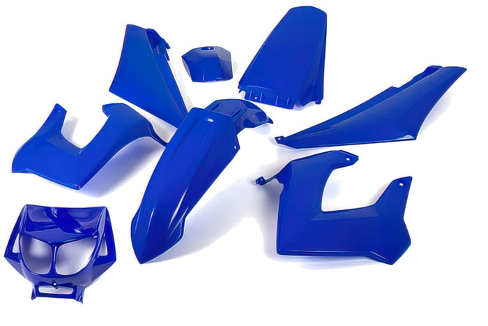 STR-994/BL Kit carena 8 pezzi blu Derbi X-treme fino 2011, COD: STR-994/BL