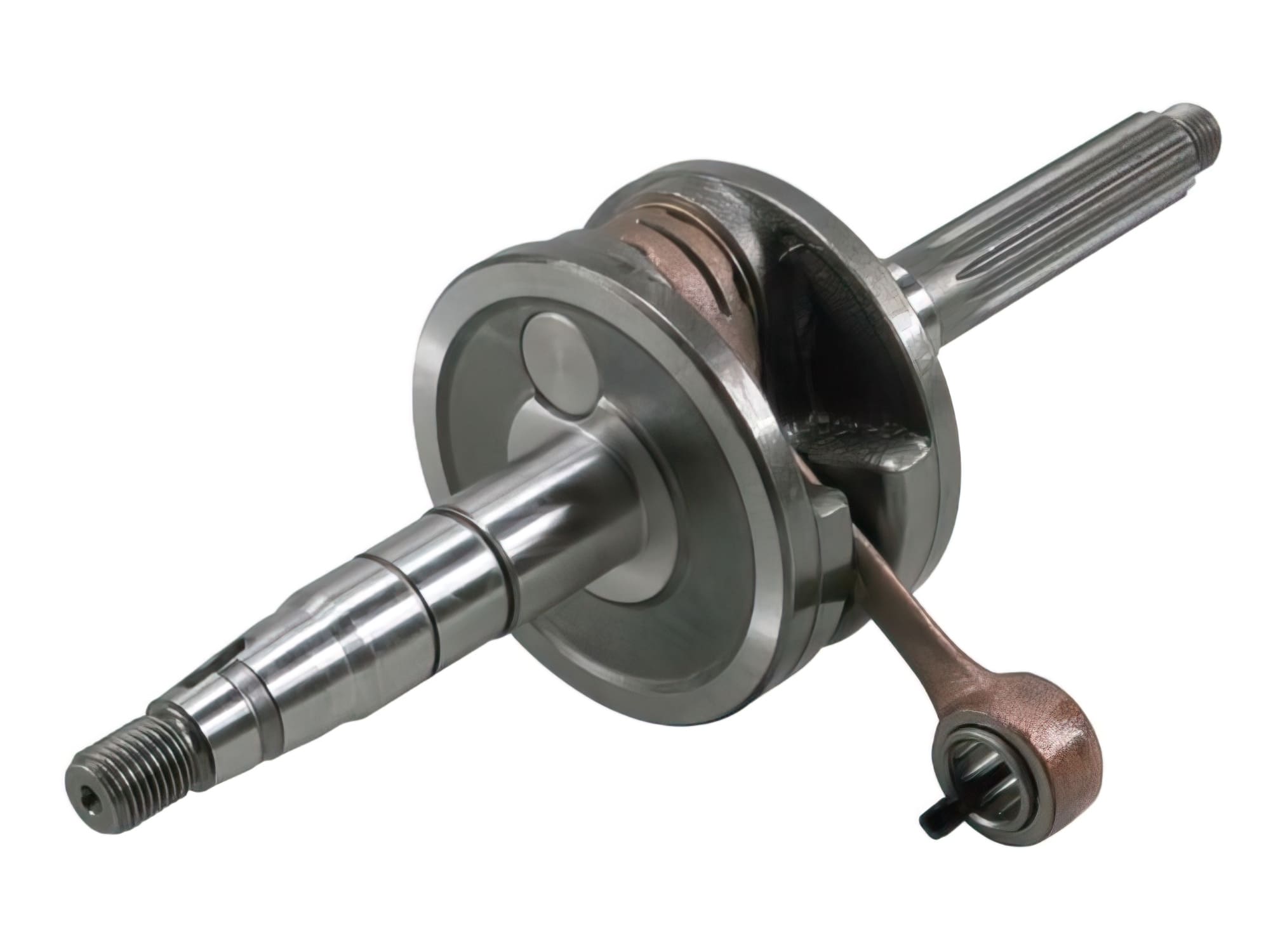 ja6030118 albero motore jasil qualità originale cina 2t spinotto 12mm, asse variatore 16mm, COD: JA6030118