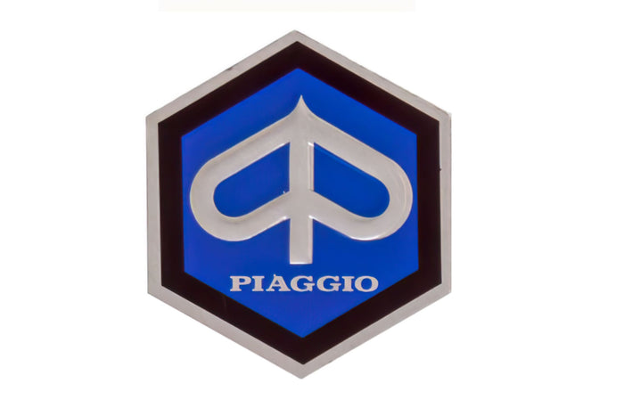 R142720040 Scudetto Esagonale Piaggio, Piaggio 26mm, COD: R142720040