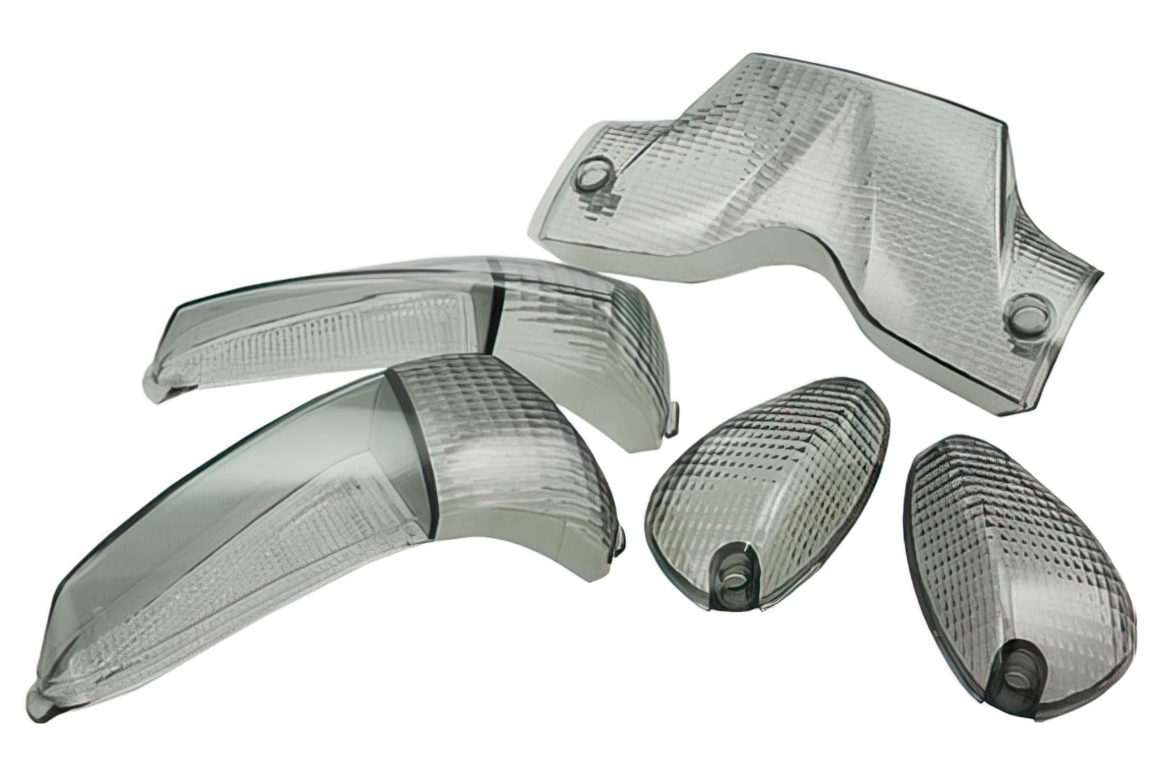 STR-620.23/BK Set Vetri Frecce STR8 RL nero FL, Gilera Runner (dal 2003), COD: STR-620.23/BK