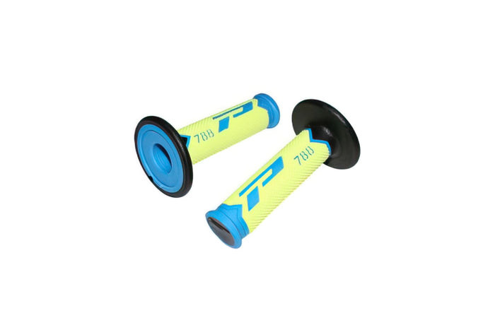 PG788-14 Manopole ProGrip 788 triple density blu / giallo neon / nero