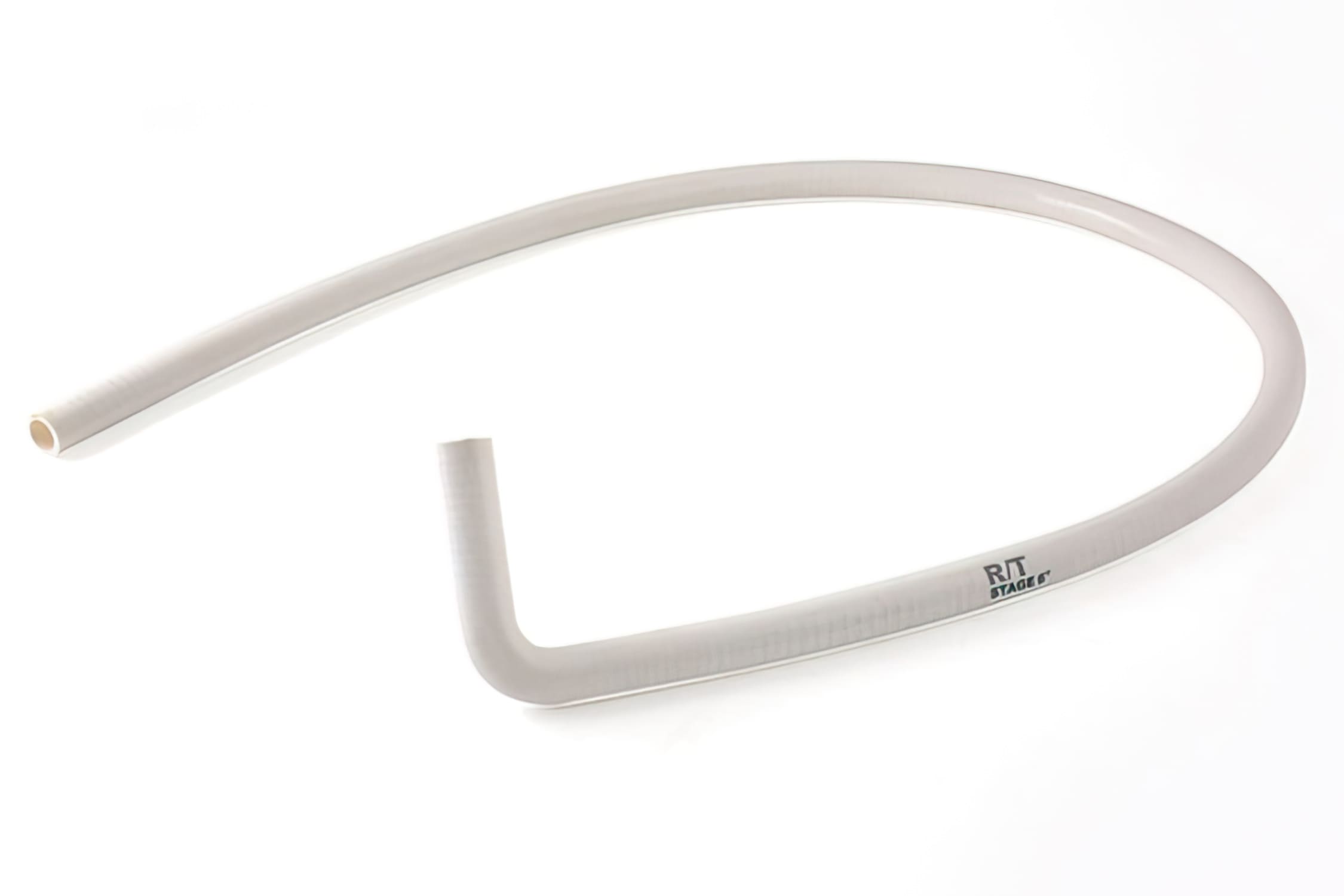 s6-01211010/wh tubo radiatore siliconico stage6 r/t, con curva, 15x22, bianco, 1 metro