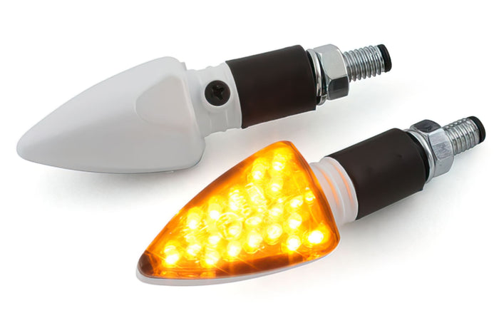 STR-678.33/WH Frecce LED LED Black-Line, bianco omologato CE