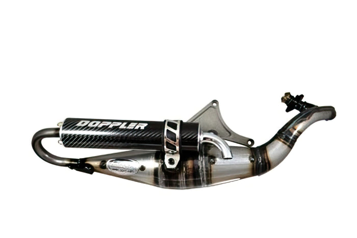CGN493845 Marmitta Doppler S3R Evolution carbonio Piaggio Zip / Typhoon