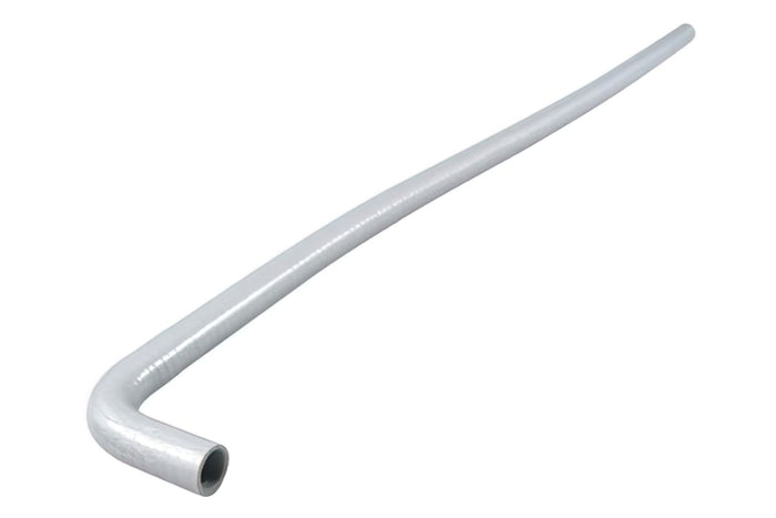 EKP-208 Tubo Radiatore al Silicono con angolatura 1x90° e 1x45°, 1m, argento, COD: EKP-208