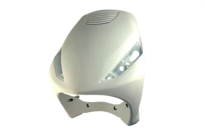 CGN480752 Scudo anteriore, Piaggio Zip II, bianco lucido, verniciato, COD: CGN480752