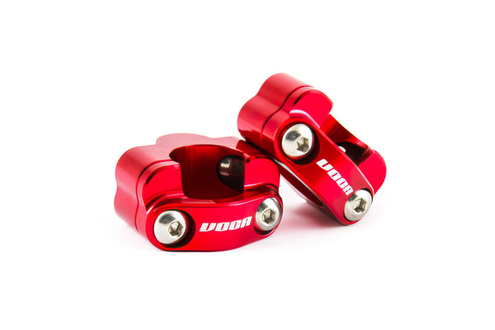 VCR-SD960/RE Supporto Manubrio Voca 28 mm CNC rosso, COD: VCR-SD960/RE