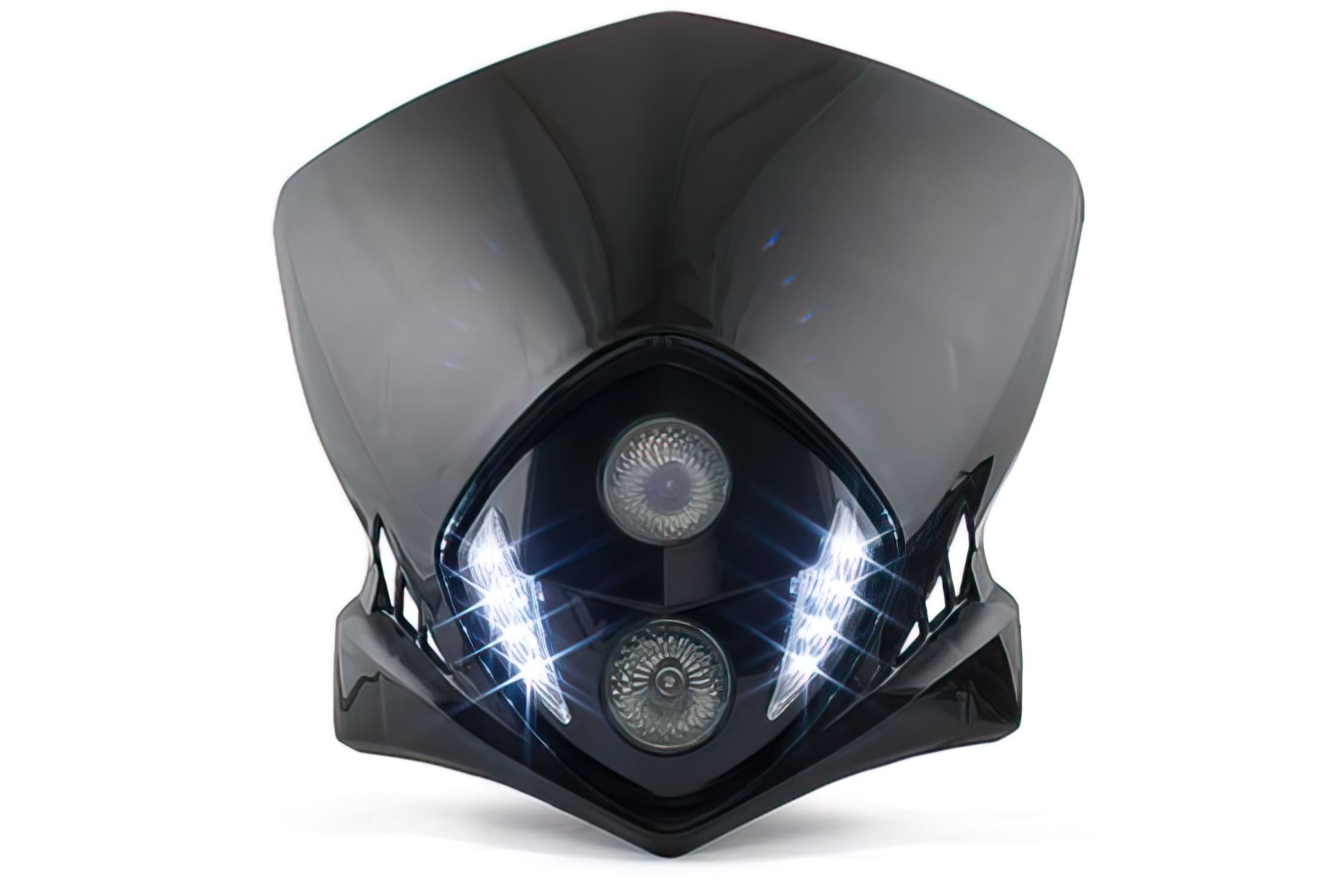 STR-599.14/BK Macherina Faro con LED Enduro Duke II, nero