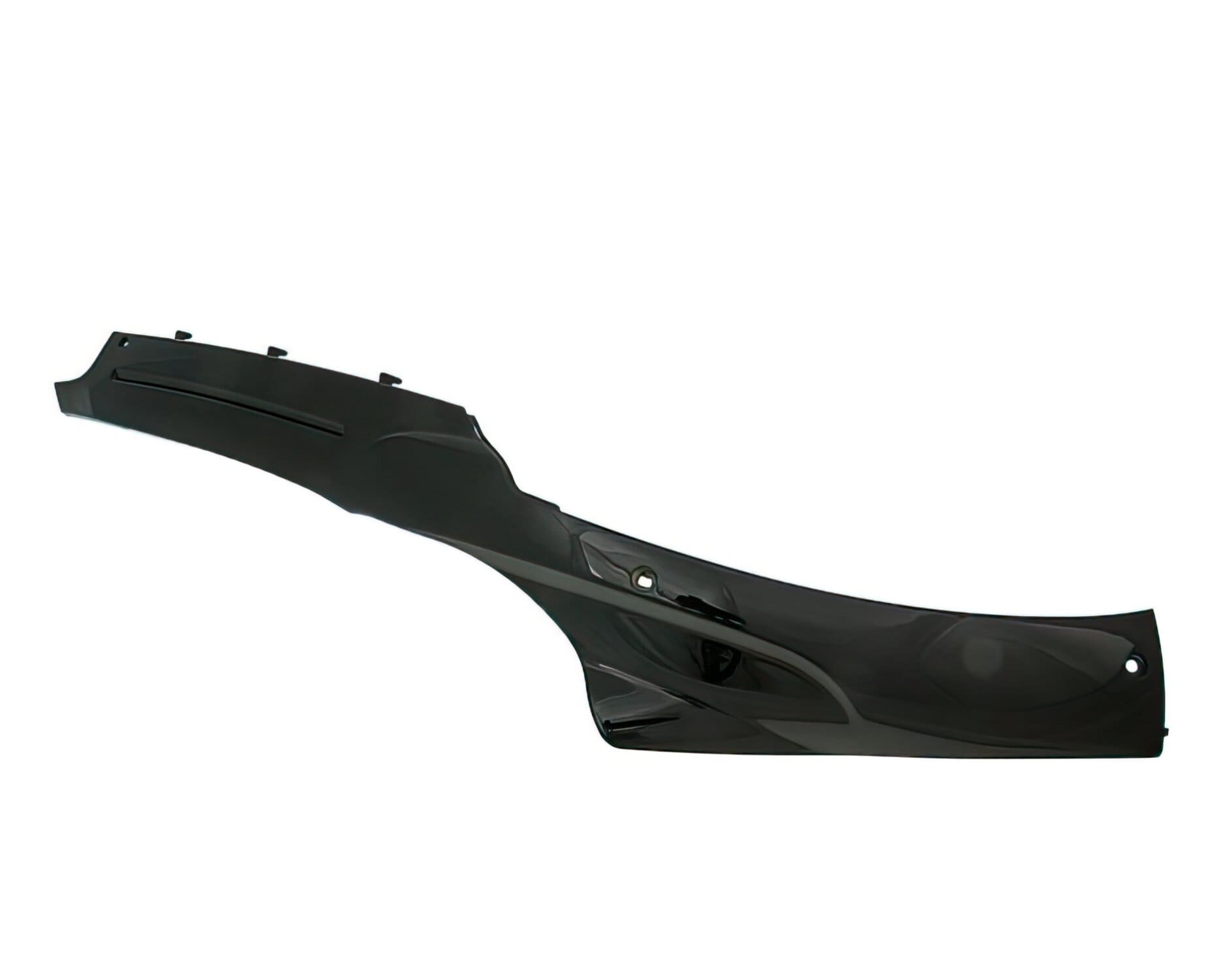 18373 Carena inferiore laterale destra nero, QT-9, COD: '18373