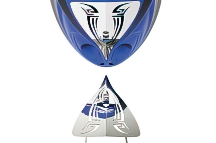 ODF-430 Griglia Radiatore ODF Tribal, alluminio lucidato, Piaggio NRG
