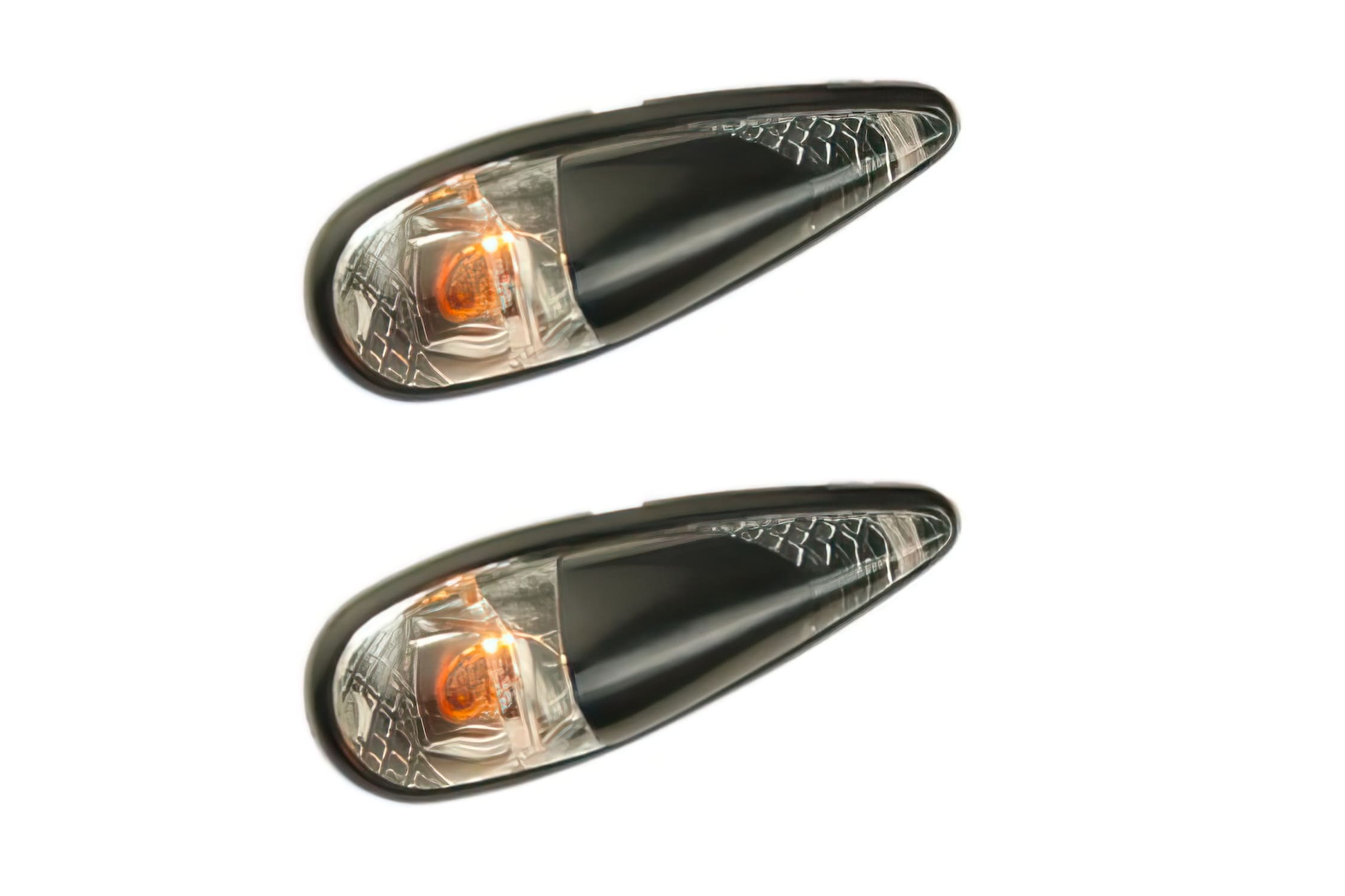 CGN451581 Feux décoratifs goutte d'eau Micro Clips orange / noir, COD: CGN451581