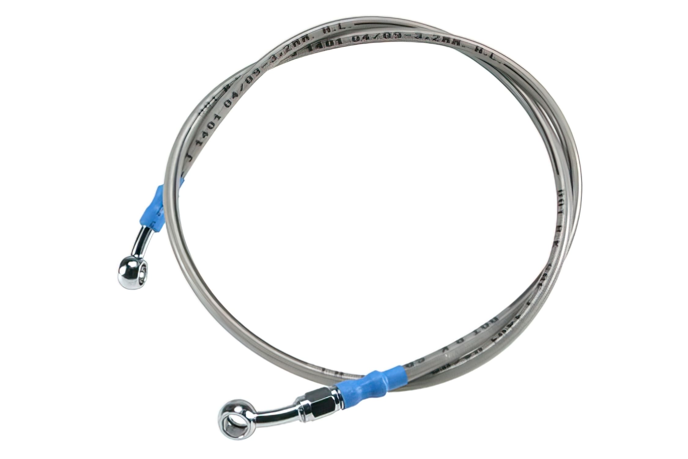 mf45.00030 tubo freno in treccia metallica motoforce lungo 110cm, COD: MF45.00030