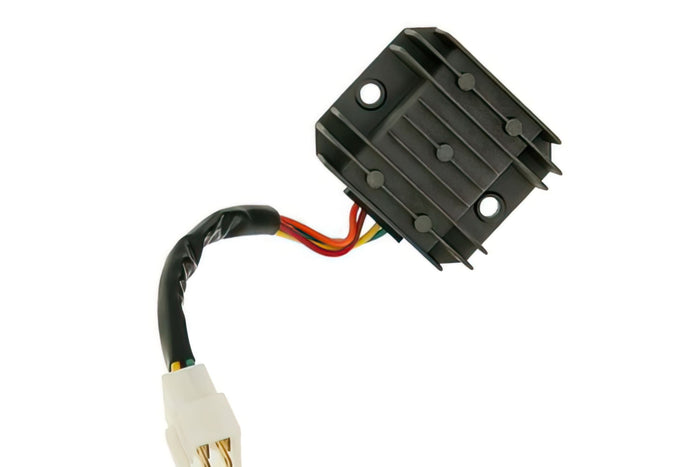 OE-GY6BT20902 Regolatore di Tensione GY6 con connettore a 4 poli, 50cc (139QMB/QMA), COD: OE-GY6BT20902