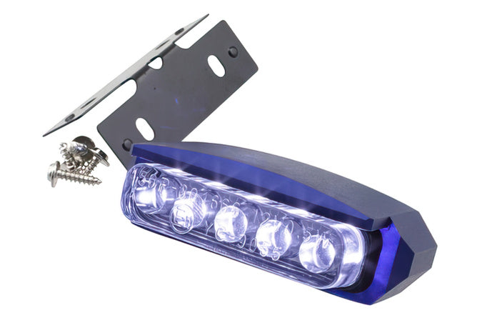STR-690.02/BL Fanalino STR8 Illuminazione Targa, blu
