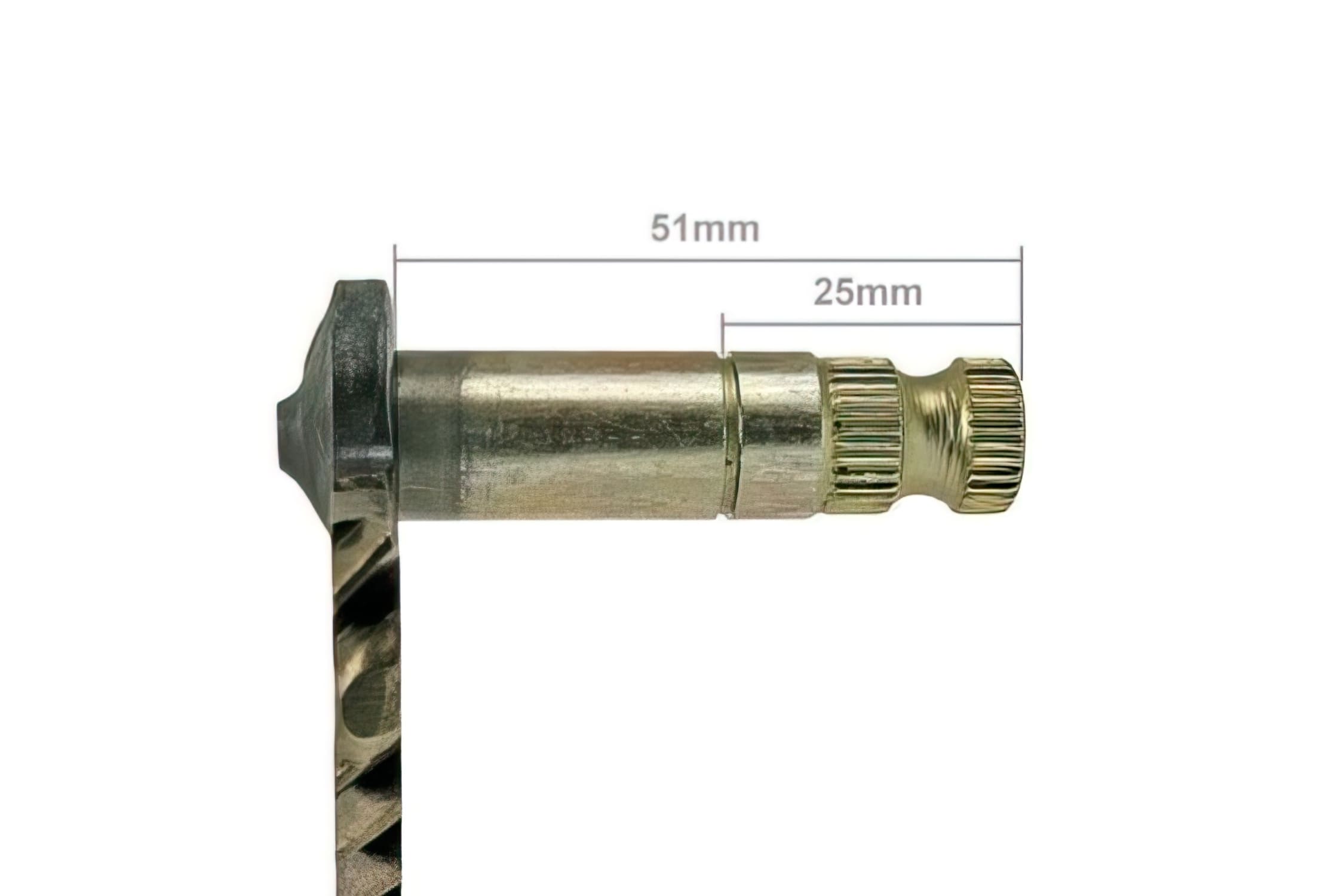 OE-GY6BT16653 Chiave Ingranaggio Messa in Moto GY6, 50cc, 51mm / 25mm, COD: OE-GY6BT16653