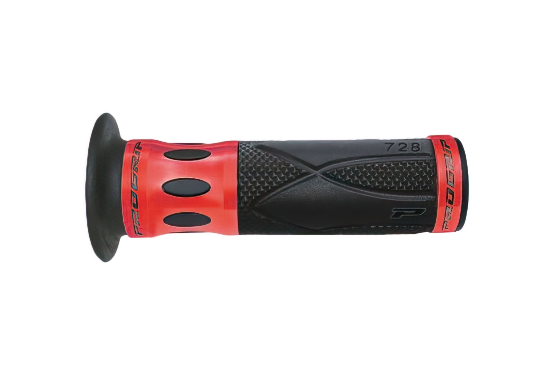 PG728-02 Manopole ProGrip Road 728 nero/rosso, COD: PG728-02