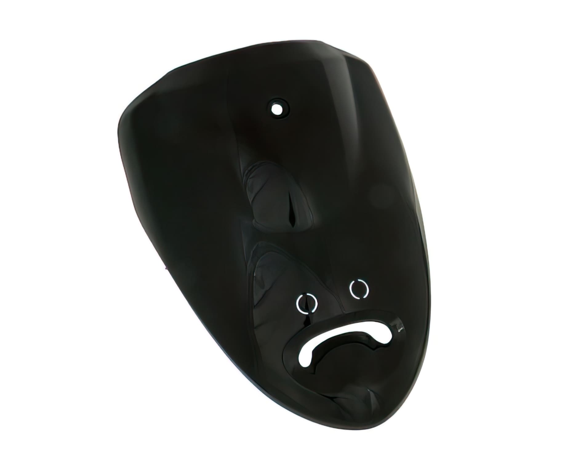 18357 Carena superiore anteriore verniciato nero, QT-9