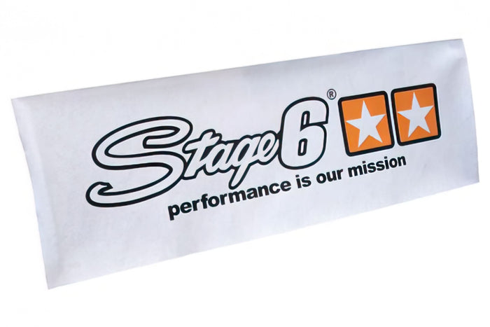 S6-0571/WH Banner Stage6, 70x200cm, Fleece, non forato, bianco, COD: S6-0571/WH