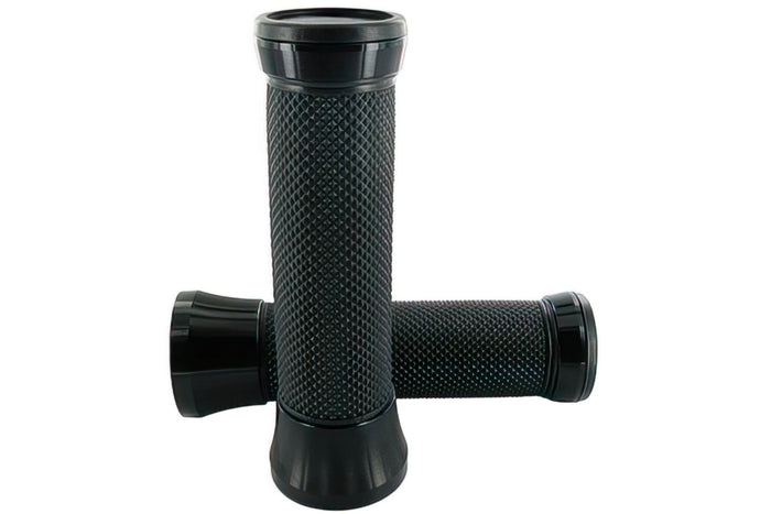 STR-065.06/BK Manopole STR8 “CNC”, nero/nero, COD: STR-065.06/BK