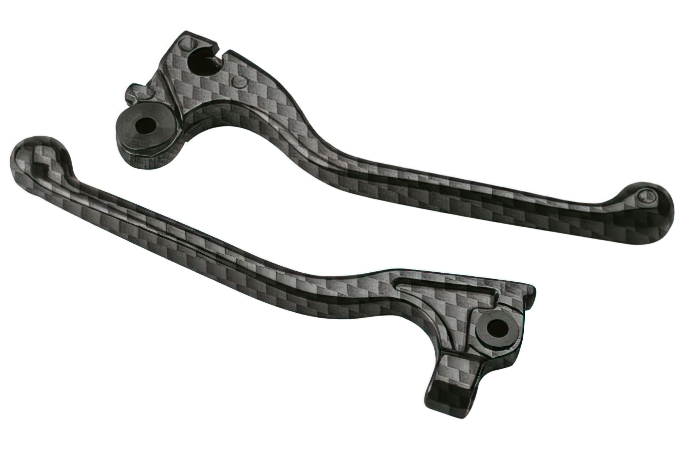 CGN293532 Brake Levers (x2), carbon look, Derbi Senda