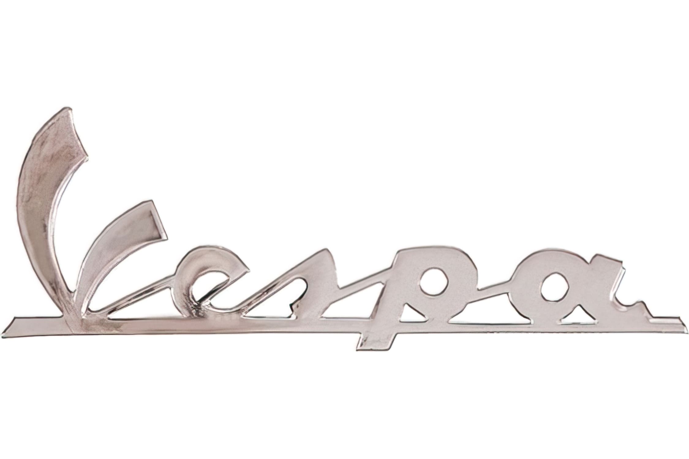 R142721190 Targhetta Vespa, cromato, COD: R142721190