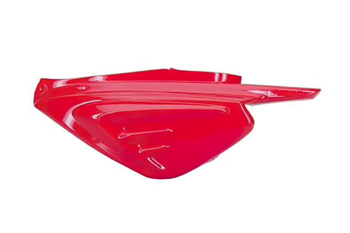 A366804 Fianchetto posteriore sinistra MBK Booster Next/Yamaha BW's Next, (Phase I) rosso Ferrari
