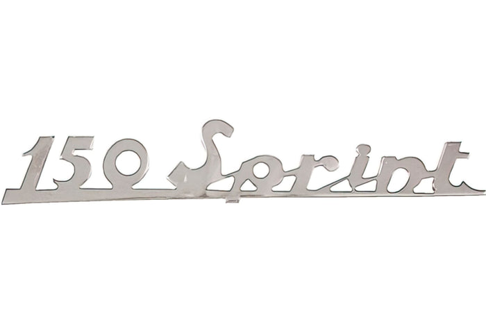 R142720270 Targhetta Vespa Sprint 150cc cromato