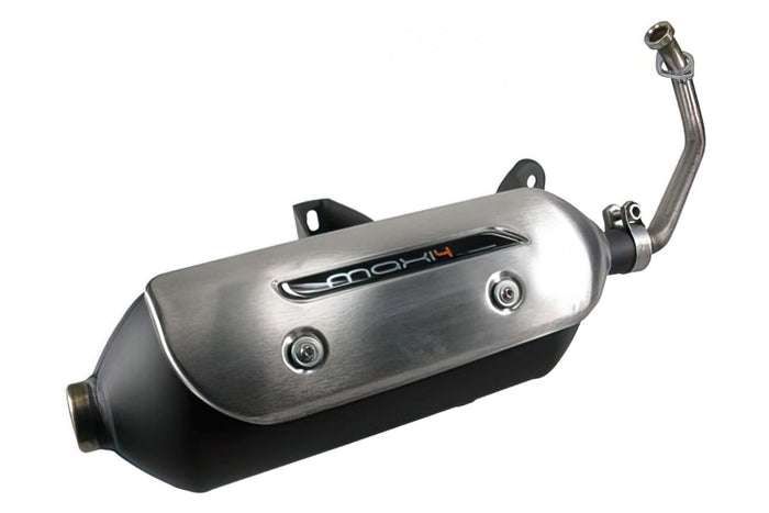TG033780021 Marmitta Tecnigas Maxi 4 CE Piaggio Beverly / Aprilia Scarabeo 125cc