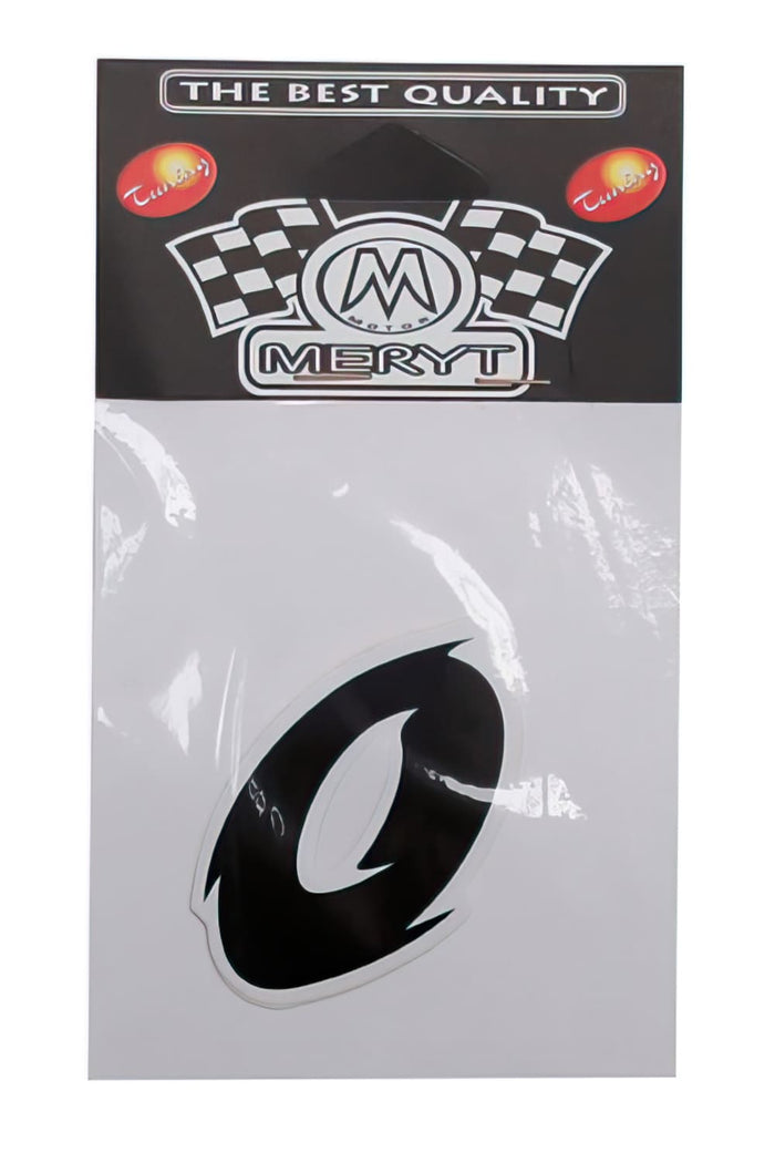 STICK-1268 Adesivo Nummer 0 nero (h. 5,5 cm), COD: STICK-1268