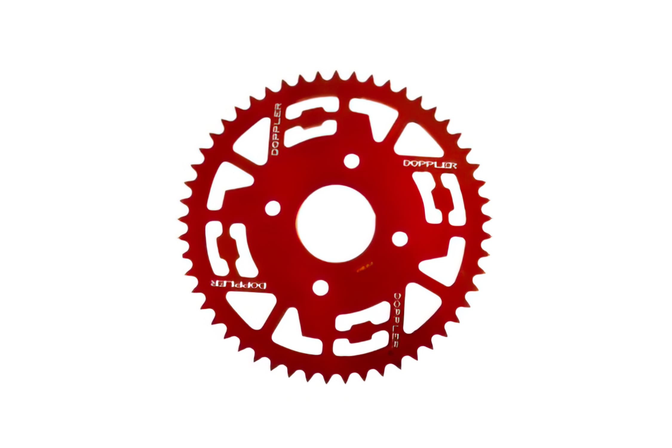 CGN496466 Corona 53 denti - 420 Doppler alluminio CNC rosso Yamaha TZR