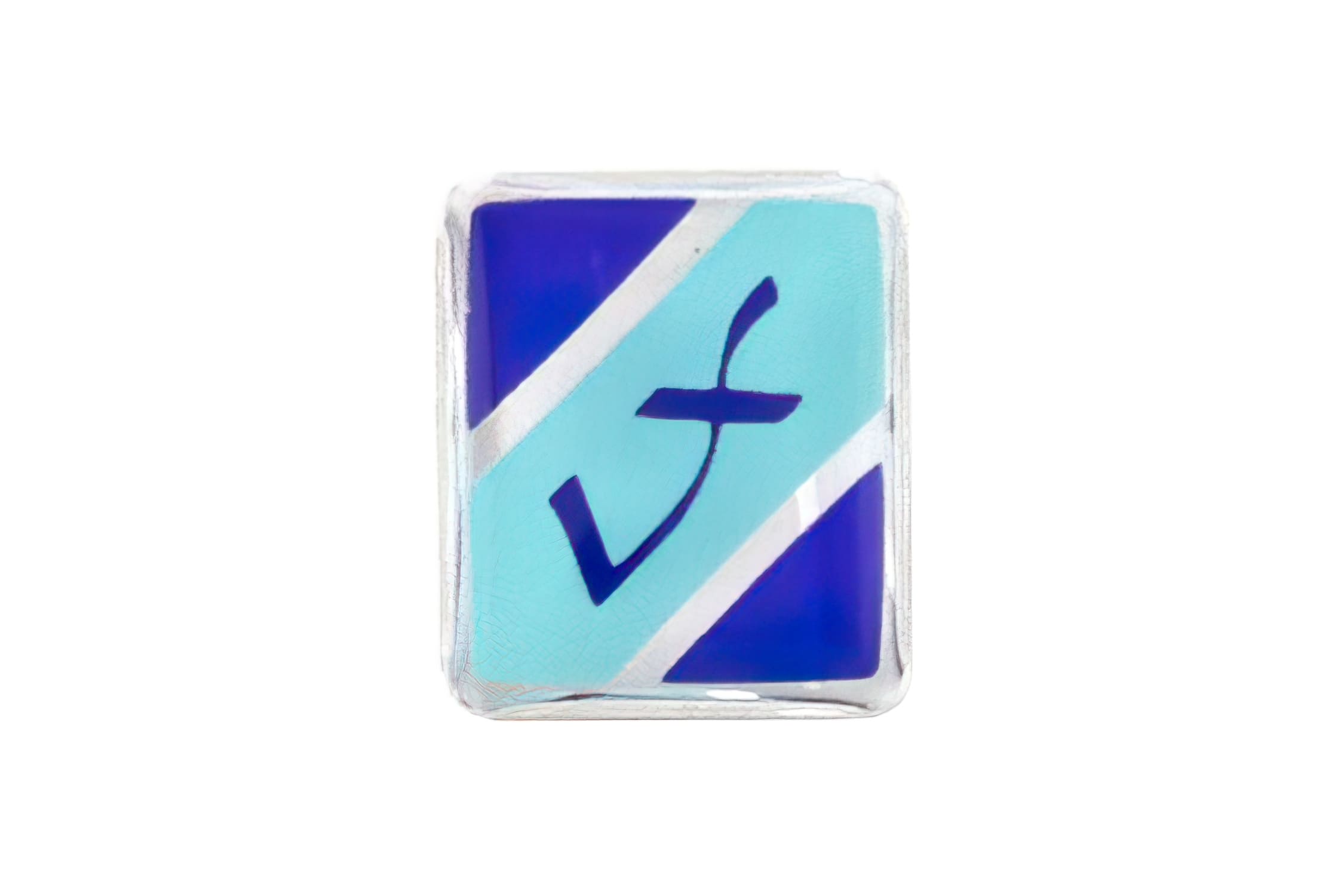OE-PIA656026 Targhetta Parafango LX (da incollare) Vespa LX 50 - 150cc blu, COD: OE-PIA656026