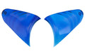 STR-820.08/BL Lenti Vetro Frecce STR8, per Mascherina Doppiofaro, blu trasparente