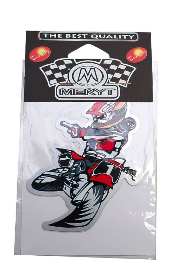STICK-1330 Adesivo Meryt crossman (8x11 cm)