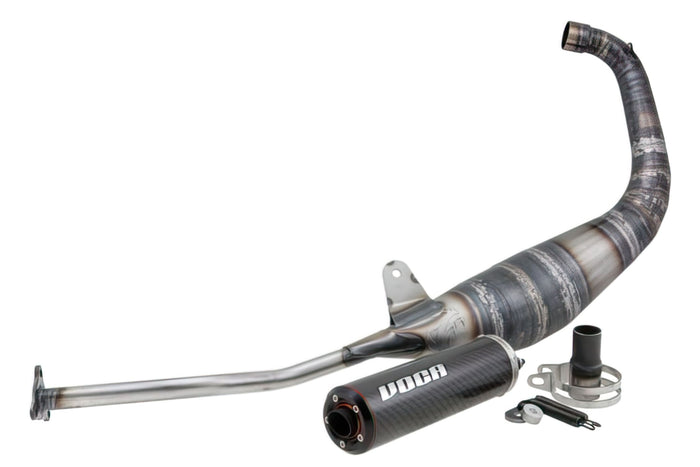 VCR-RD30188.05 Marmitta Voca, Look carbonio, 70-80cc, Yamaha TZR / X-Power dopo '03
