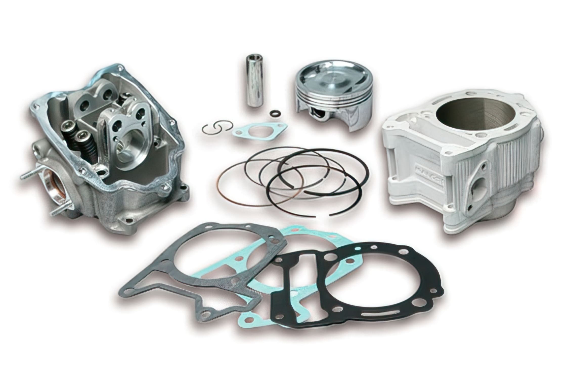 M3114700 Gruppo Termico Malossi Tuningkit 282cc, Alu Diam 75.5 mm, V4 Head Testa Cilindro Vespa GTS / GTV 300cc